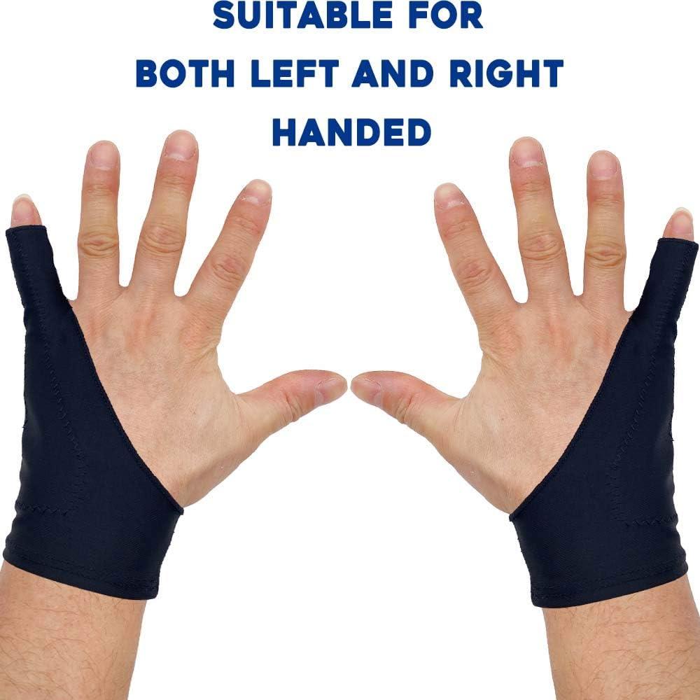 Guante de Dibujo Artista AKX Negro Xpequeño - Paquete de 2