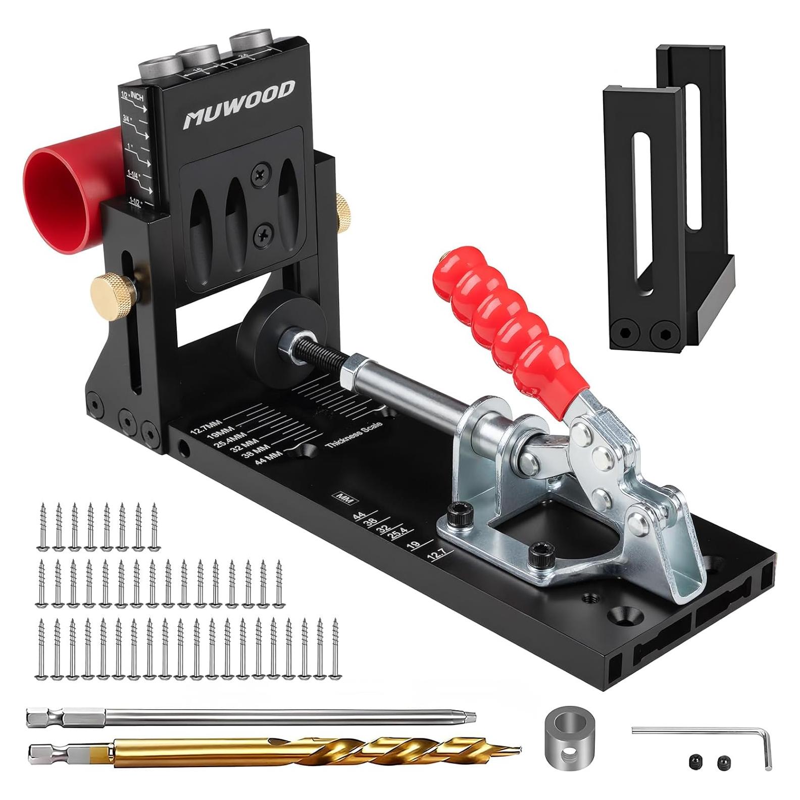 Plantilla de Agujeros Pocket MUWOOD HJ01 Ajustable 12-42mm