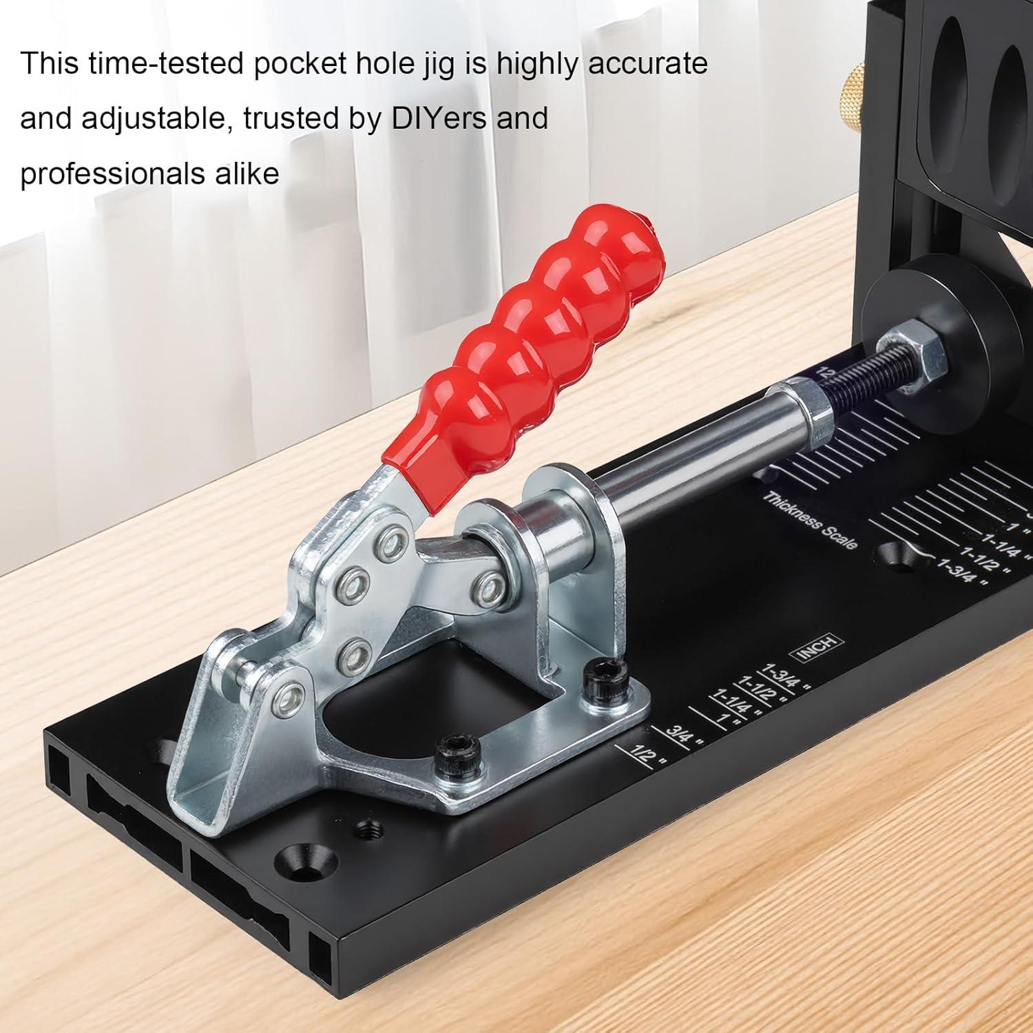 Plantilla de Agujeros Pocket MUWOOD HJ01 Ajustable 12-42mm