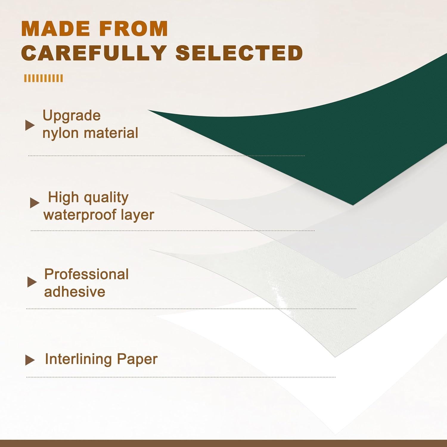 Parche de reparación Azobur 17.78x22.86cm impermeable 2 piezas