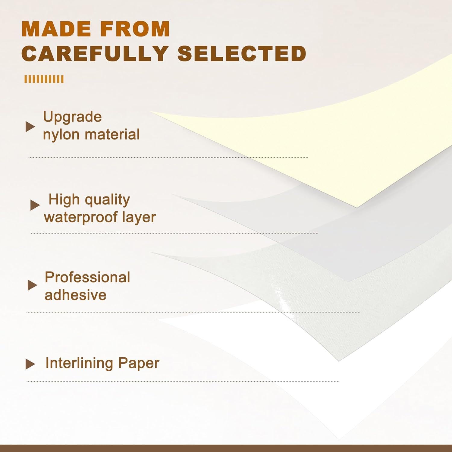 Parche de reparación Azobur para chaquetas de plumas - 2 piezas, impermeable