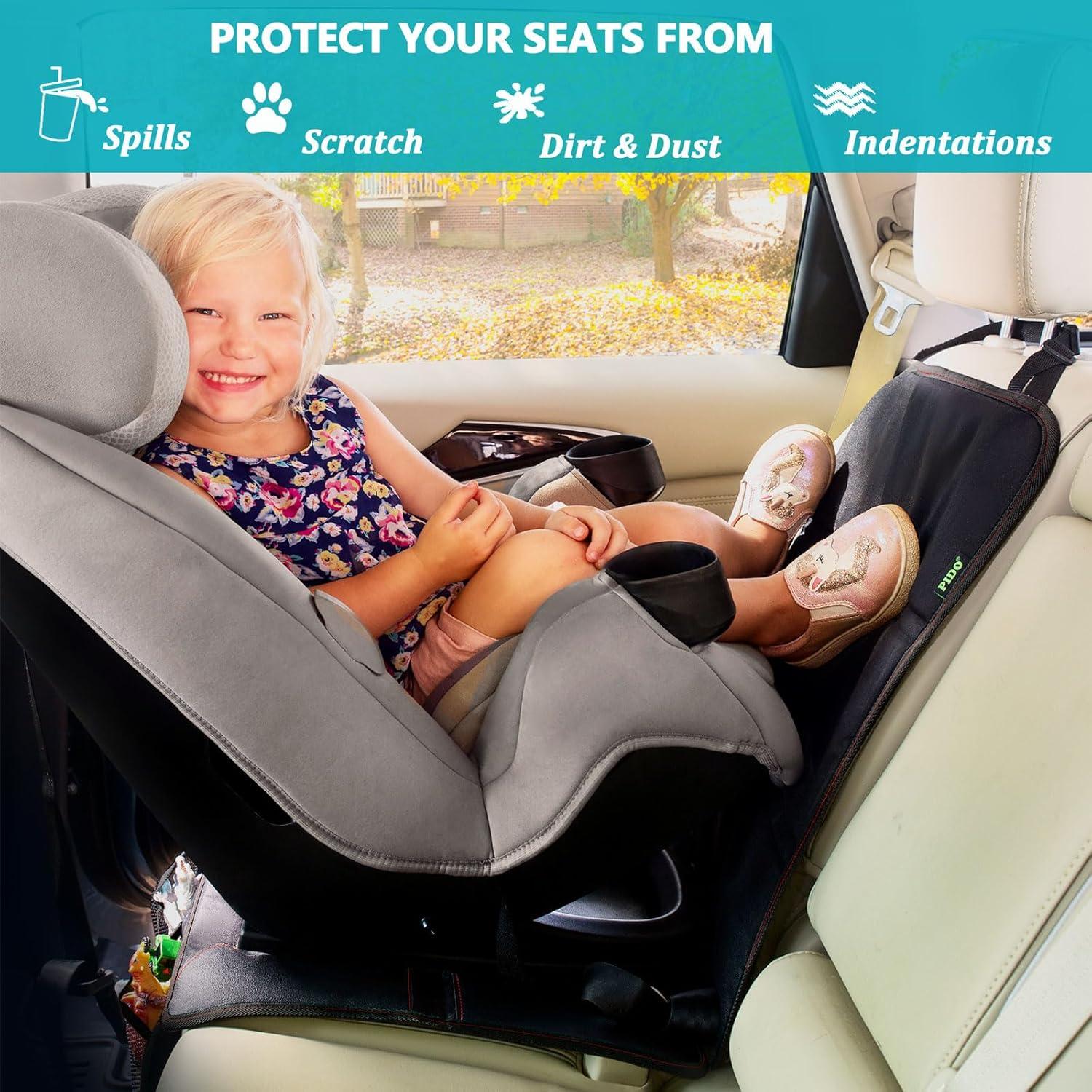 Protector de Asiento de Coche PIDO Universal Acolchado Impermeable