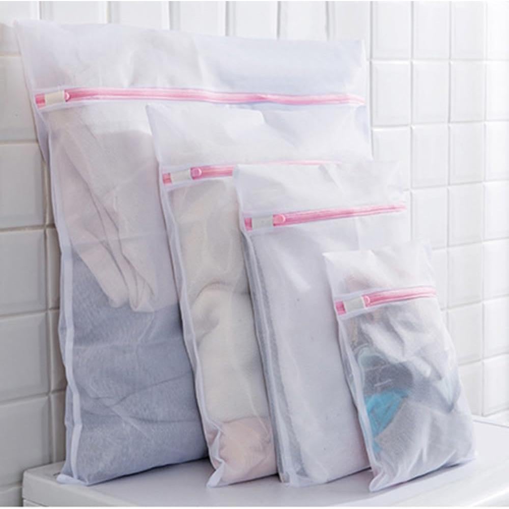 3 Bolsas de Lavandería de Malla Fina Lsnhincp - Cremallera