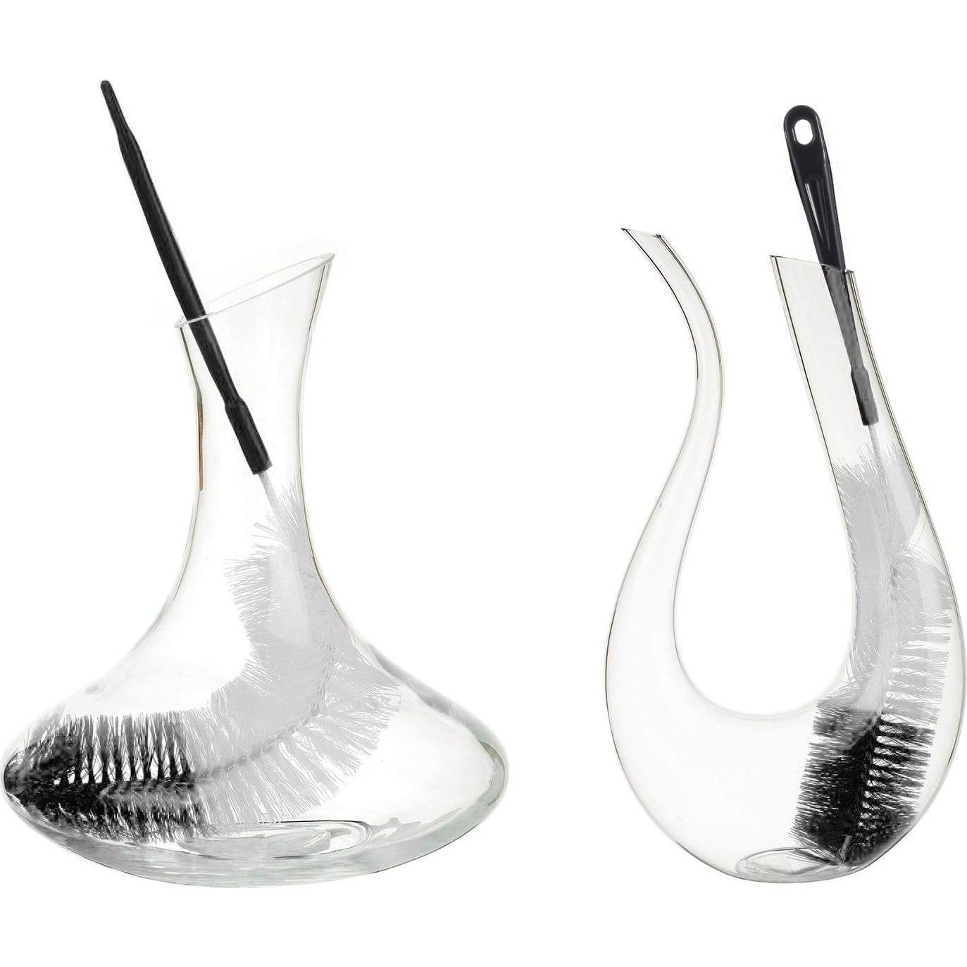 Cepillo de Limpieza de Botellas ALINK 43 cm Negro Flexible