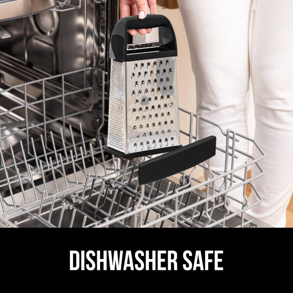 Rallador de Queso Gorilla Grip XL 4 Lados Acero Inoxidable