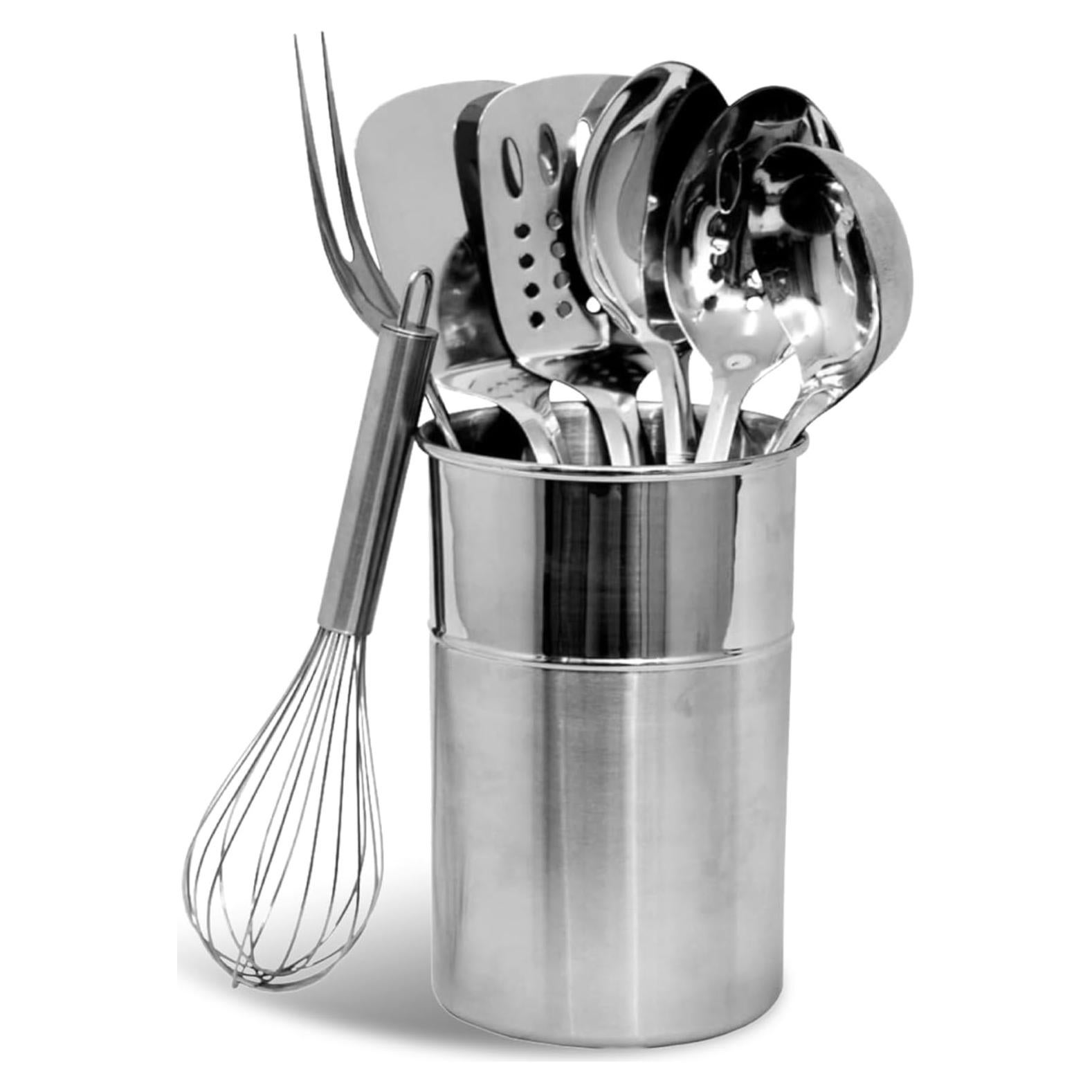 Set de Utensilios de Cocina Chef Craft 8 Piezas Acero Inoxidable