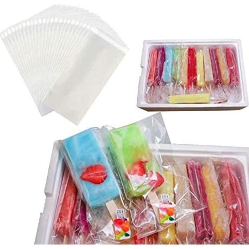Bolsas de Paletas Autoadhesivas Miaowoof 200PCS 16x8 cm