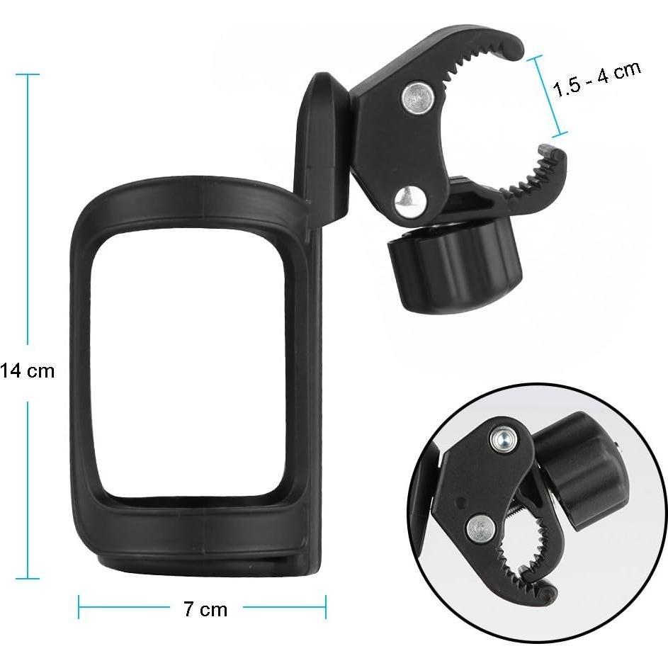 Soporte para Taza de Bicicleta Accmor AC8015, Rotación 360°