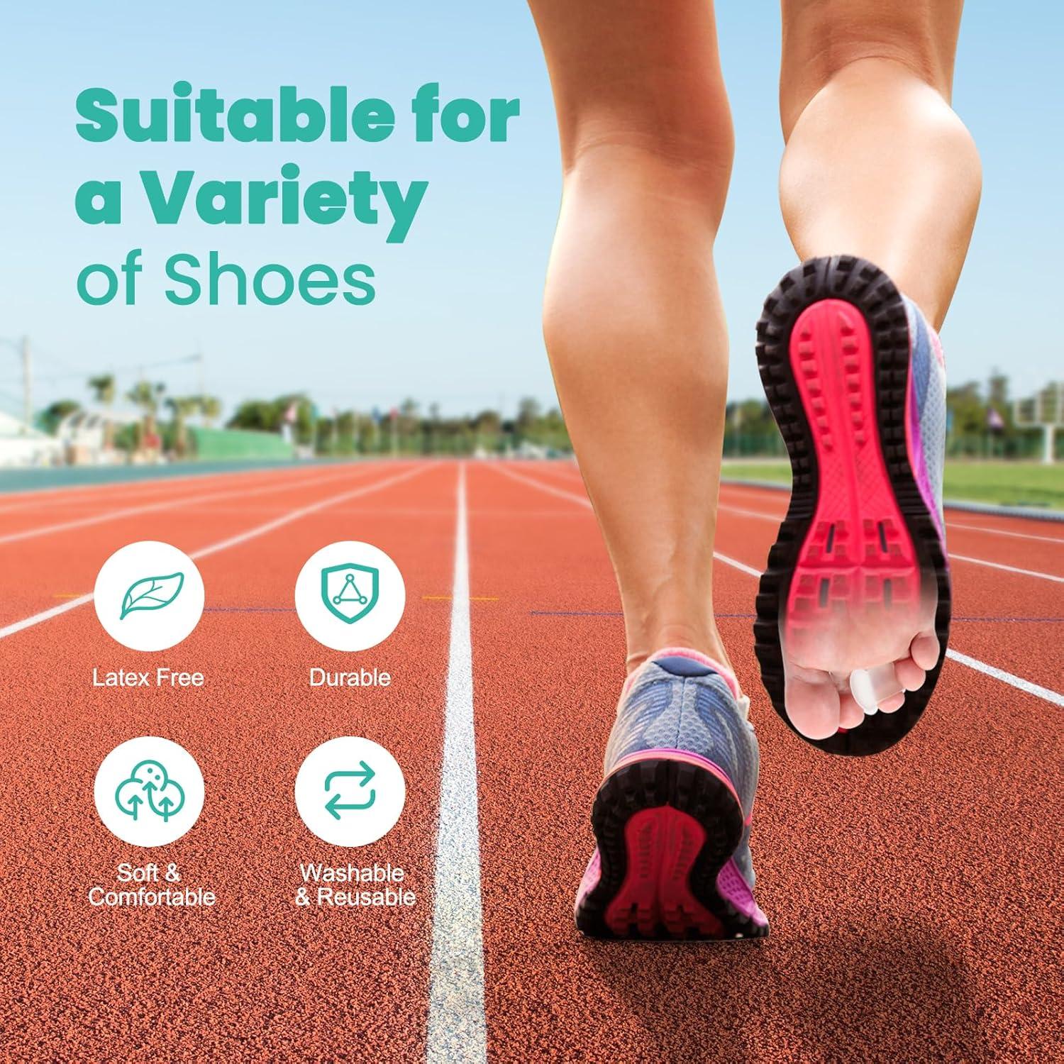 Separadores de Dedos Welnove - 8 Piezas con Aloe Vera, Pequeño