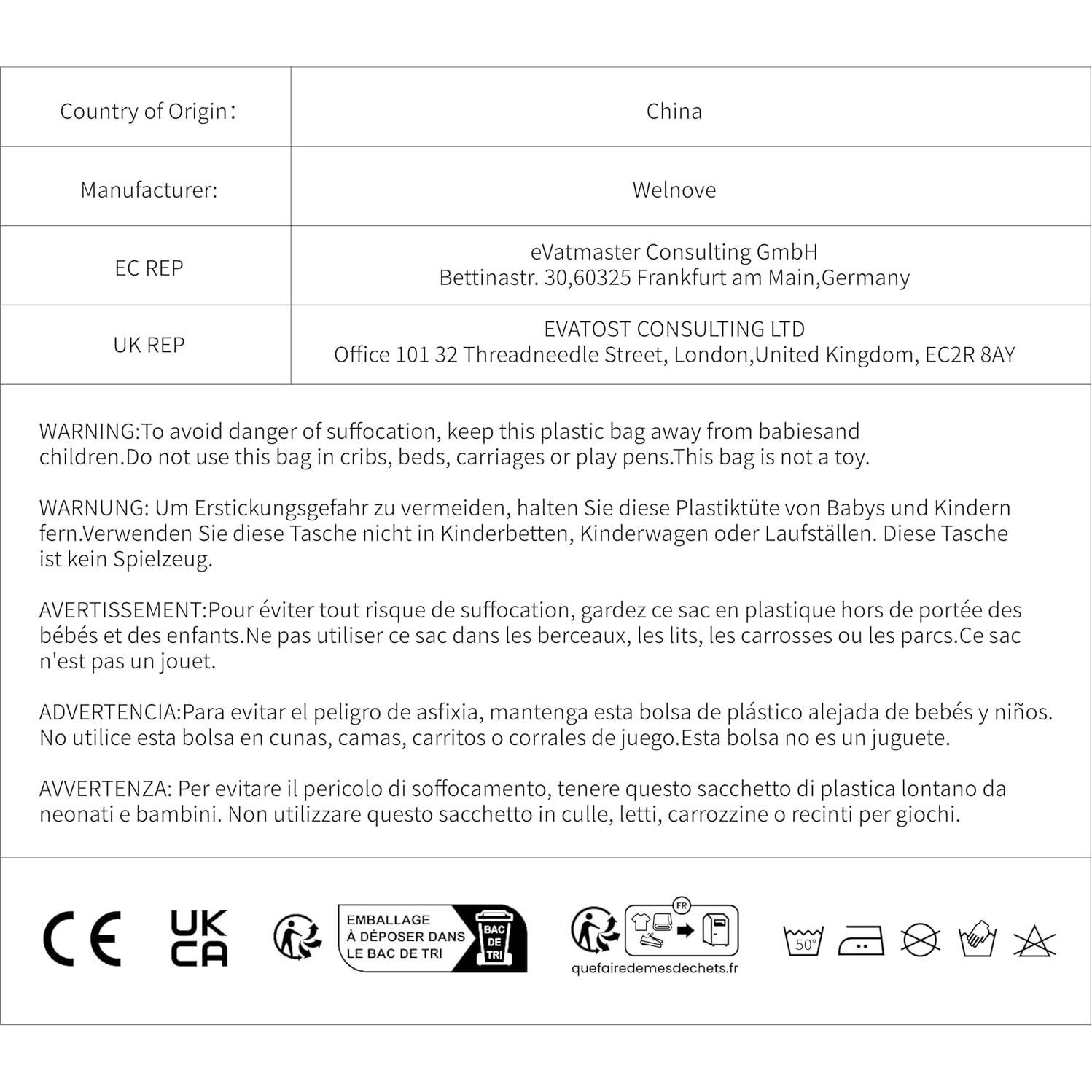 Separadores de Dedos Welnove - 8 Piezas con Aloe Vera, Pequeño