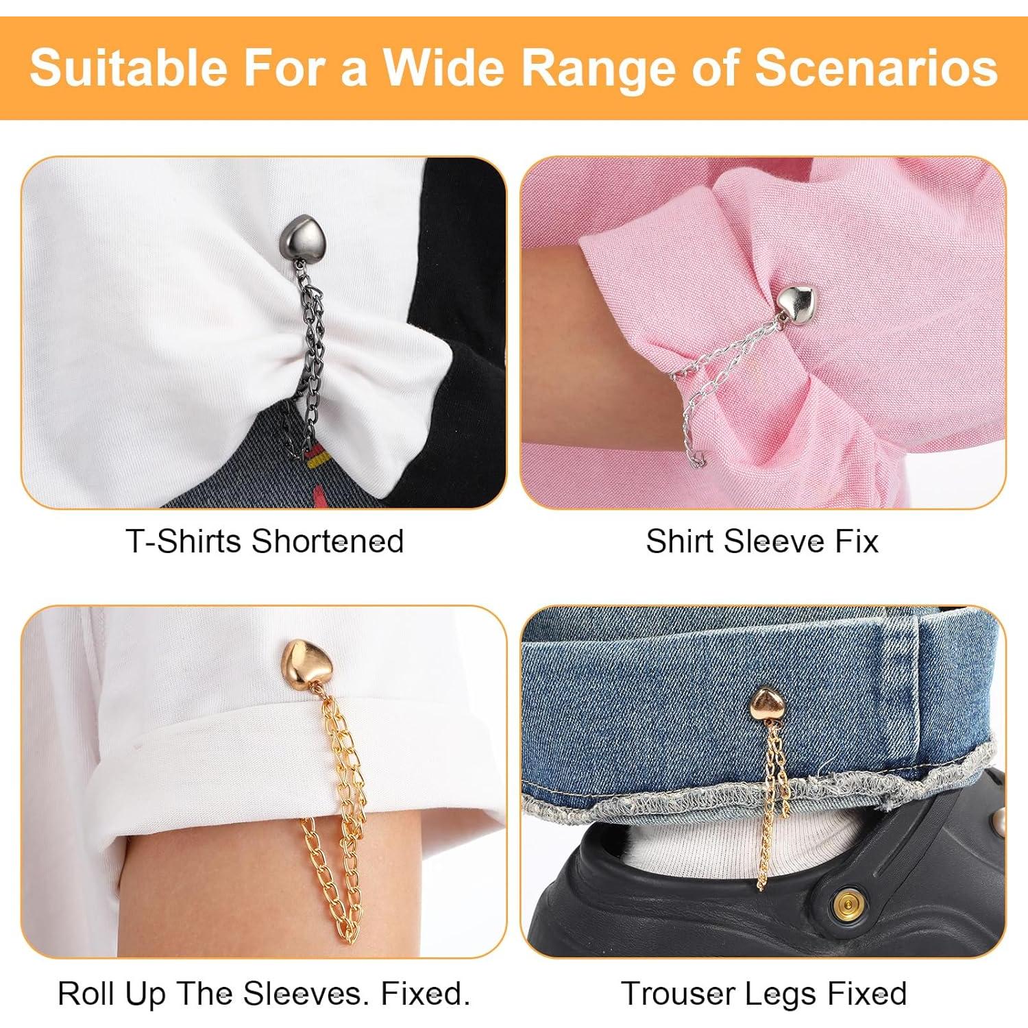 8 Clips Magnéticos para Ropa Gjinxi - Accesorios Multifuncionales