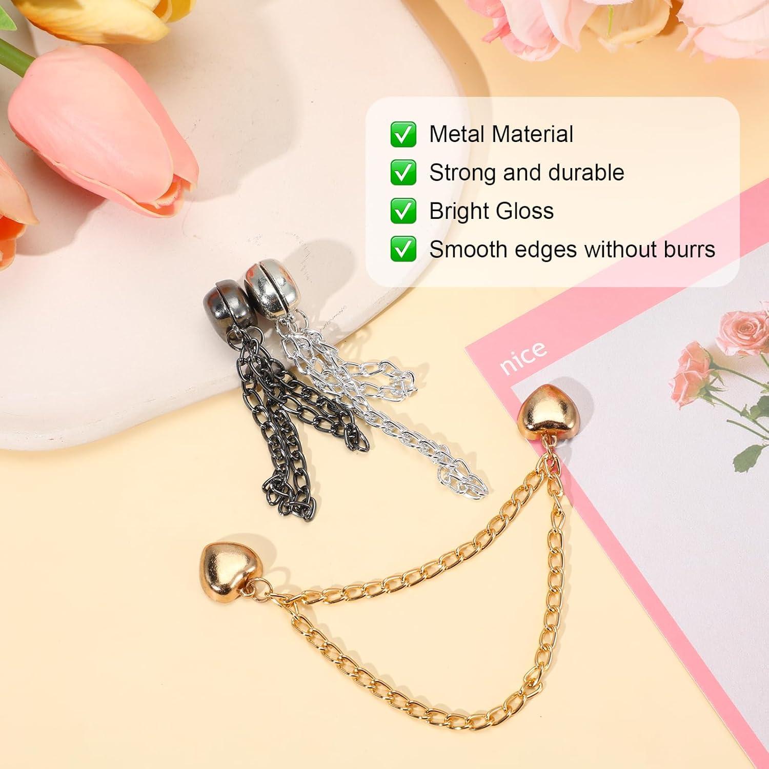 8 Clips Magnéticos para Ropa Gjinxi - Accesorios Multifuncionales