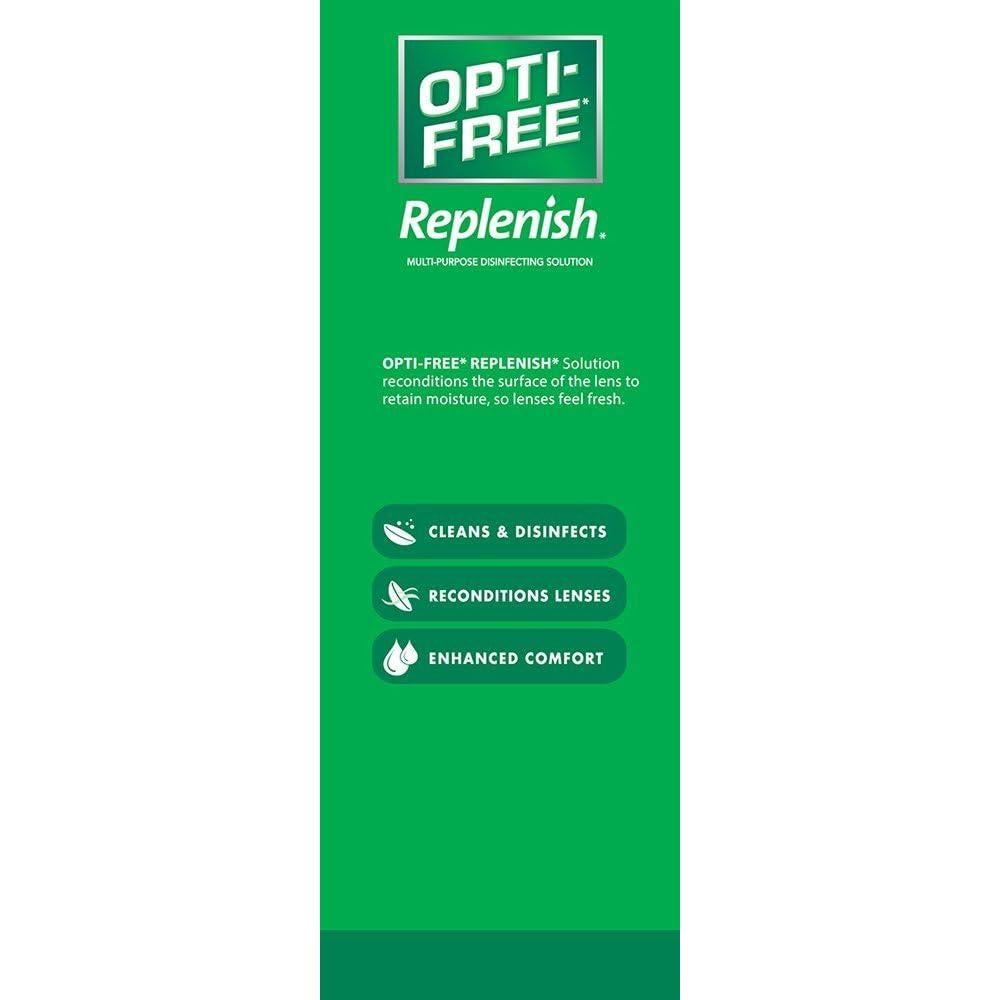 Solución Desinfectante Multiusos Opti-Free Replenish 295 ml