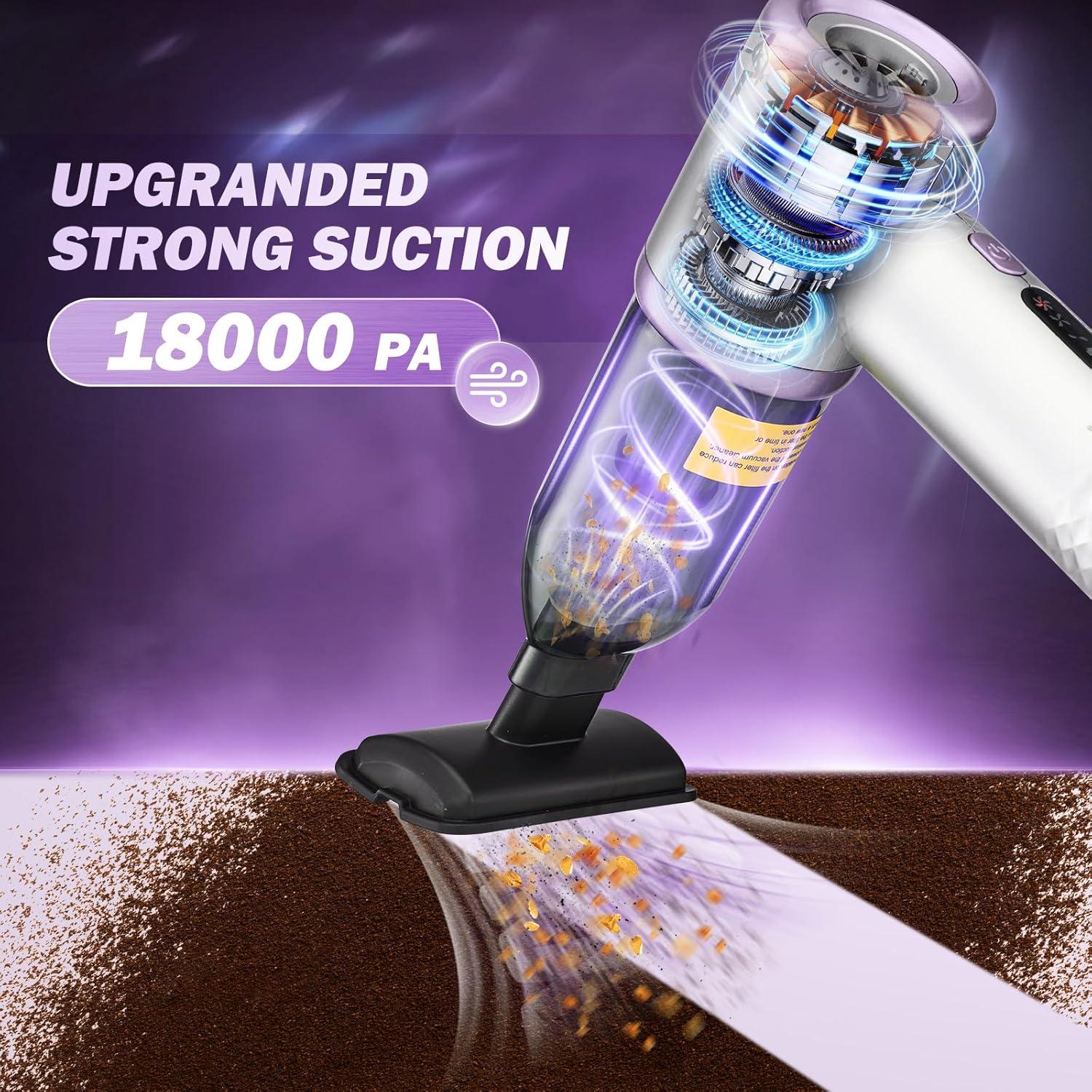 Aspiradora Portátil SakerPlus DB-S03 3 en 1 18000Pa Sin Cable