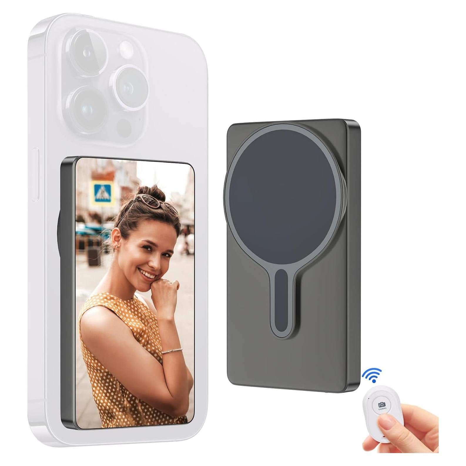 Monitor de Selfie CONNOVA 1080P Inalámbrico para Vlog