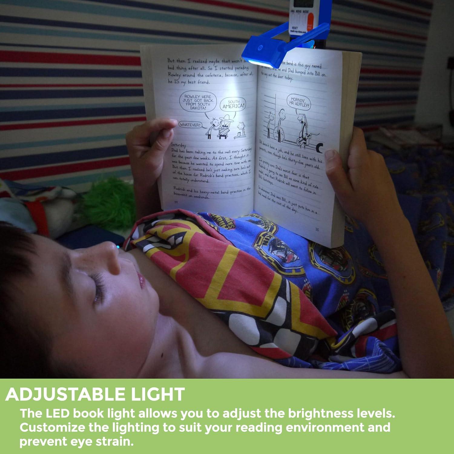 Marcador Digital Mark-My-Time con Luz LED 3D Arcoíris