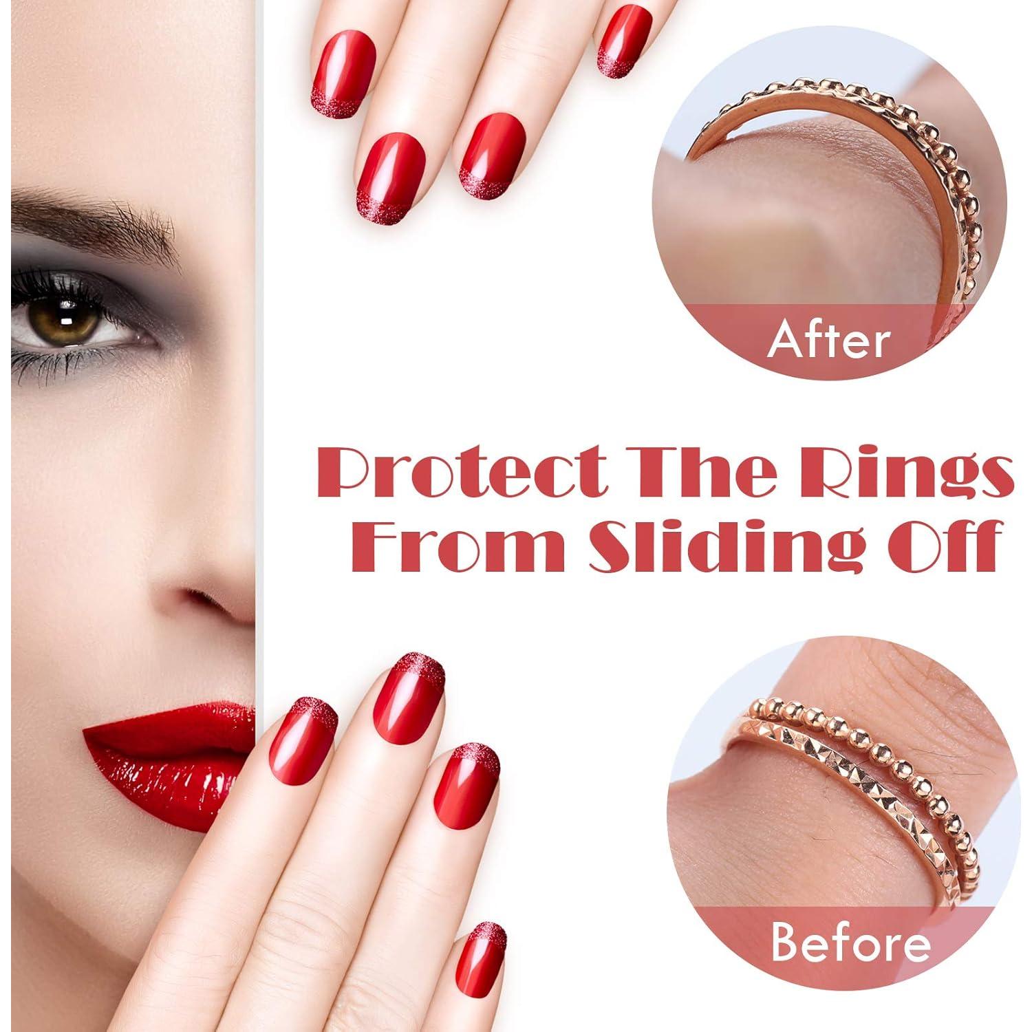 Ajustador de Tamaño de Anillo Hicarer 69 Piezas Transparente