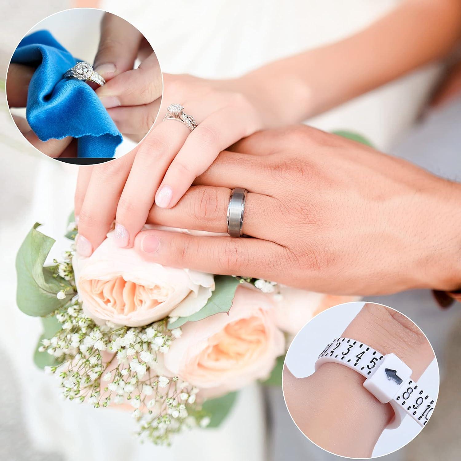 Ajustador de Tamaño de Anillo Hicarer 69 Piezas Transparente