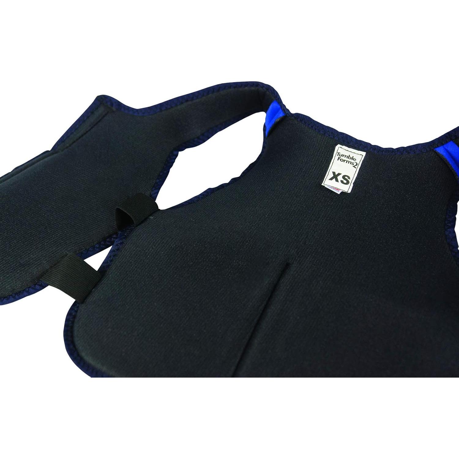 Chaleco con peso Tumble Forms2 XS Azul 4 Bolsillos para TDAH