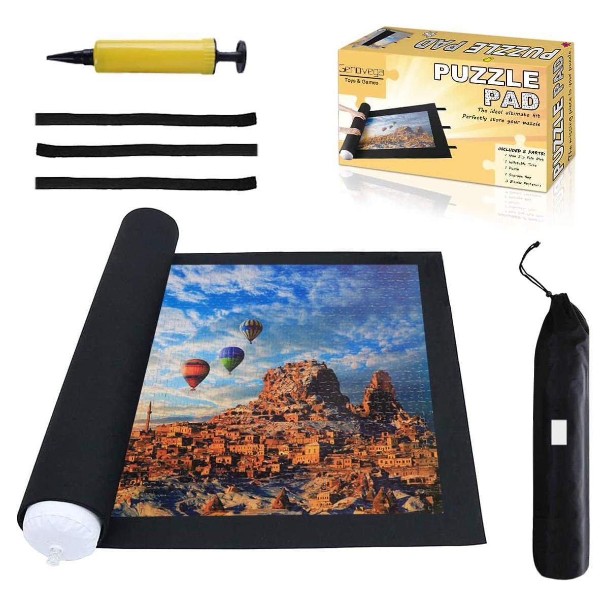 Alfombrilla para Rompecabezas Genovega 2000 Piezas Negro