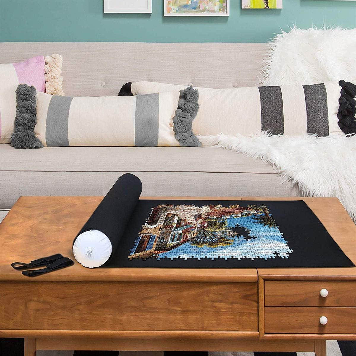 Alfombrilla para Rompecabezas Genovega 2000 Piezas Negro