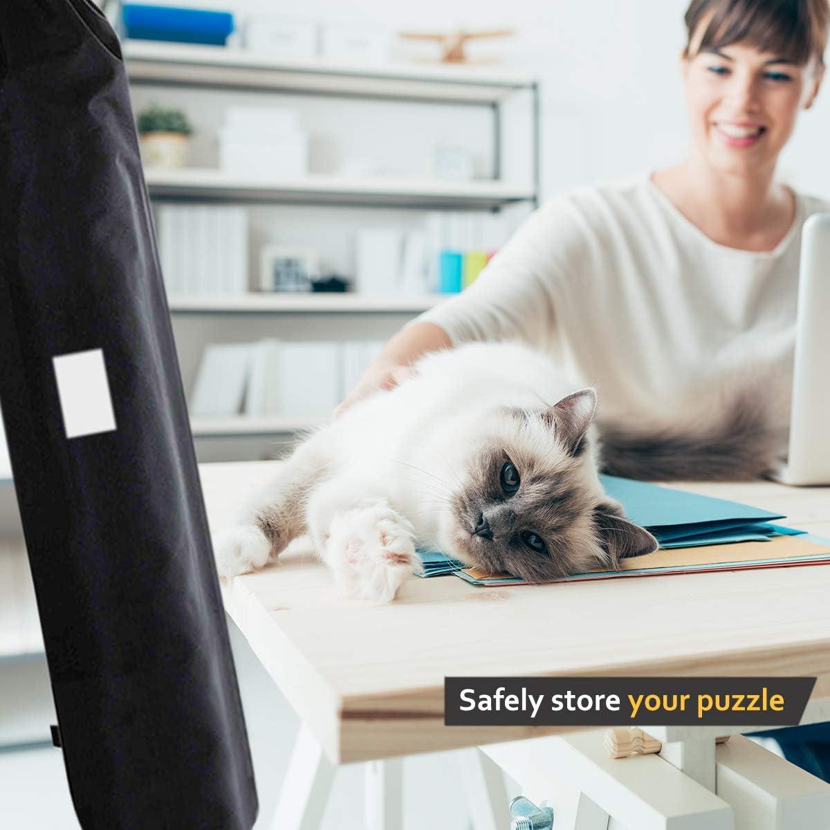 Alfombrilla para Rompecabezas Genovega 2000 Piezas Negro