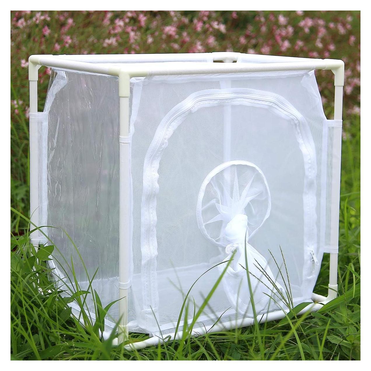 Jaula de hábitat para mariposas Monarca RESTCLOUD 40.64x30.48 cm