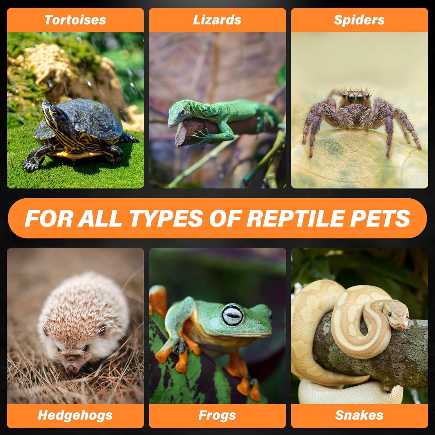 Lámpara de Calor Cerámico Simple Deluxe 75W 2-Pack para Reptiles