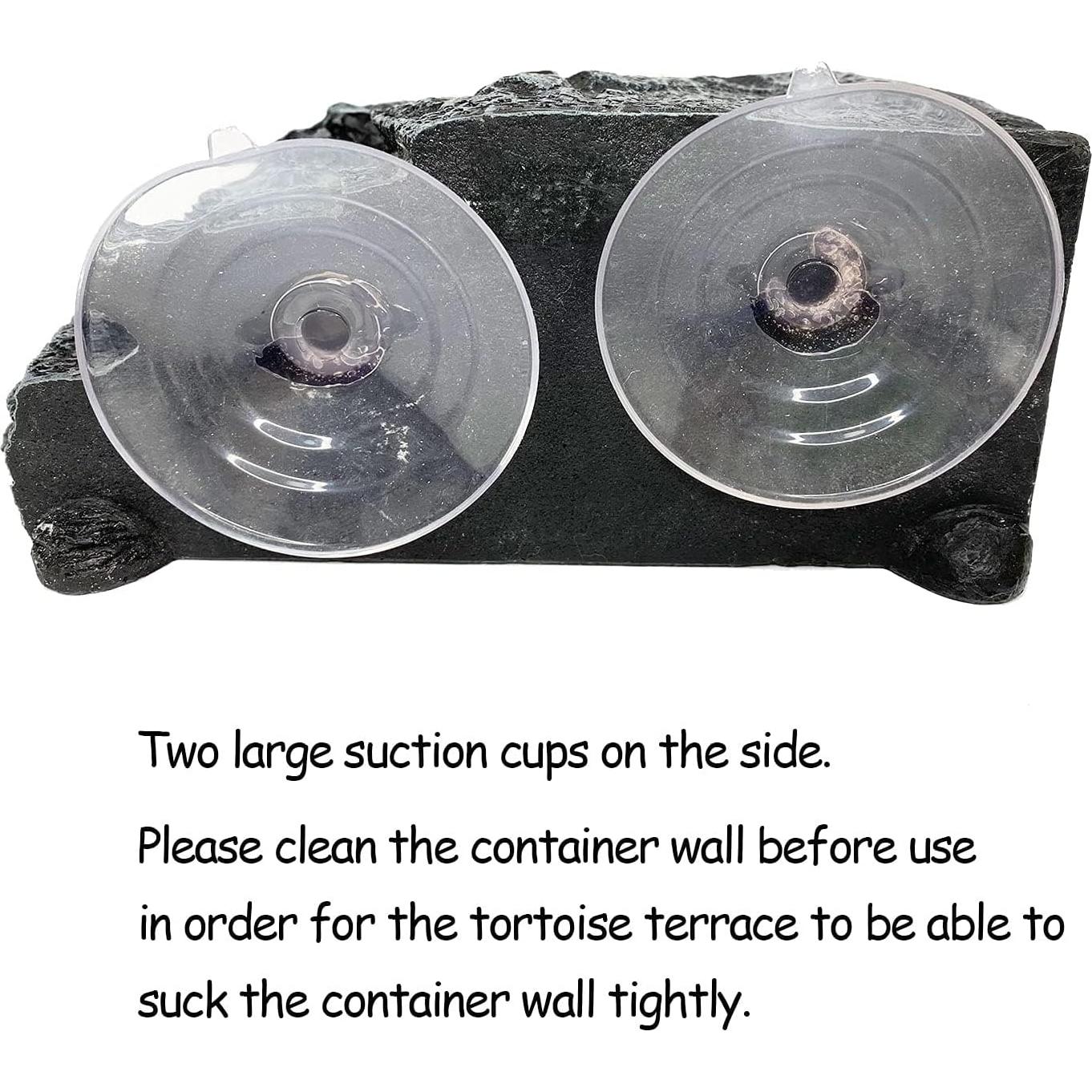 Plataforma de Sol para Tortugas Kathson con Ventosas 18x16cm