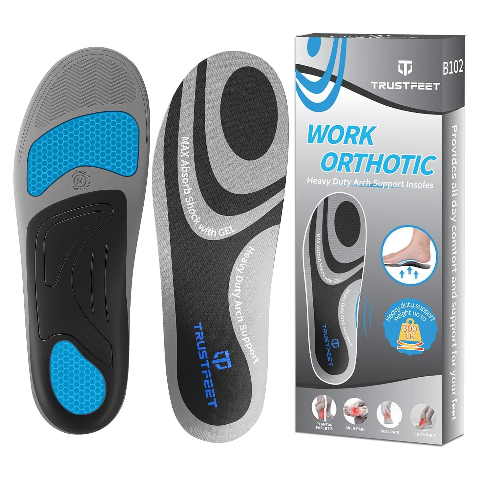 Plantillas Antifatiga Trustfeet para Trabajo - Soporte Arco XS