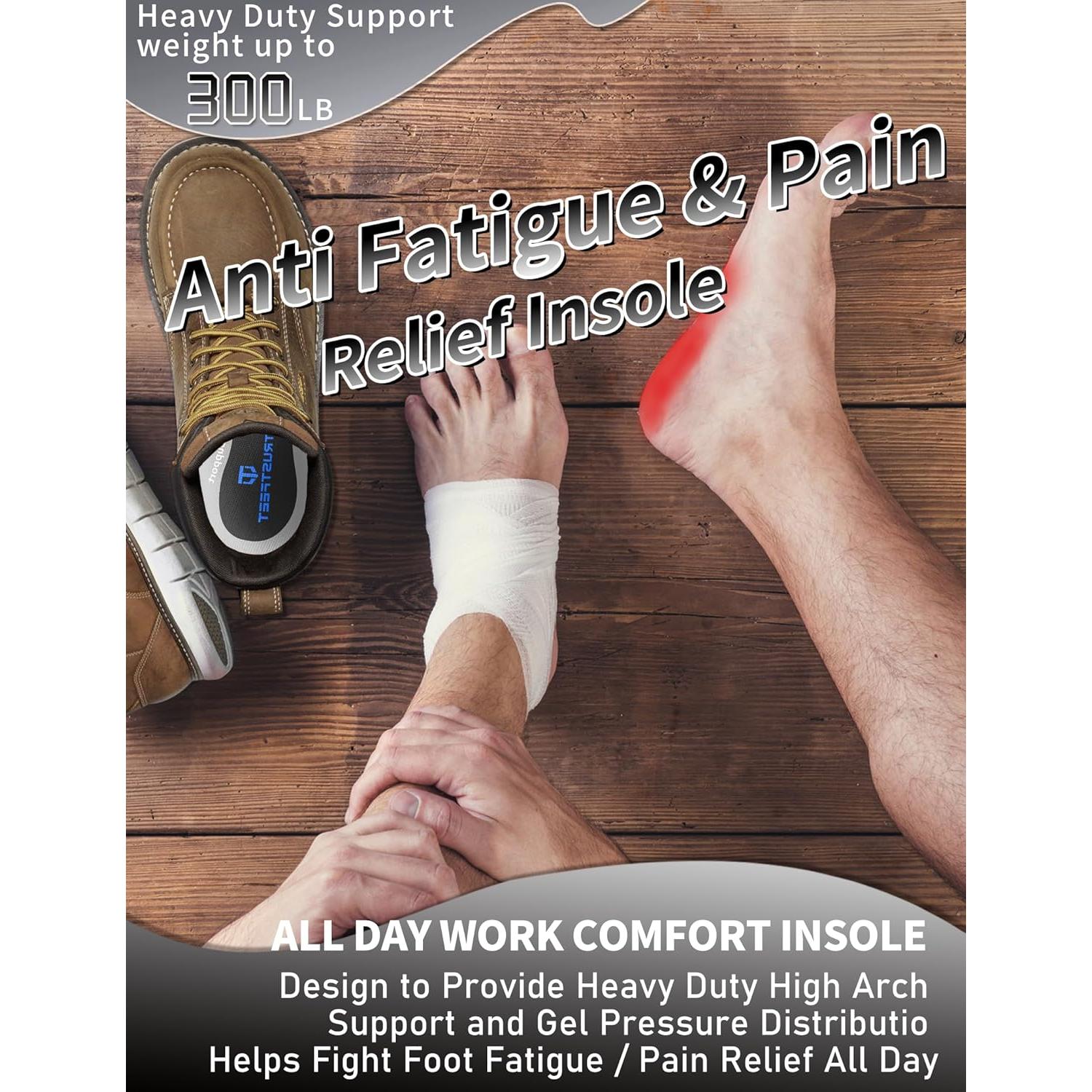 Plantillas Antifatiga Trustfeet para Trabajo - Soporte Arco XS