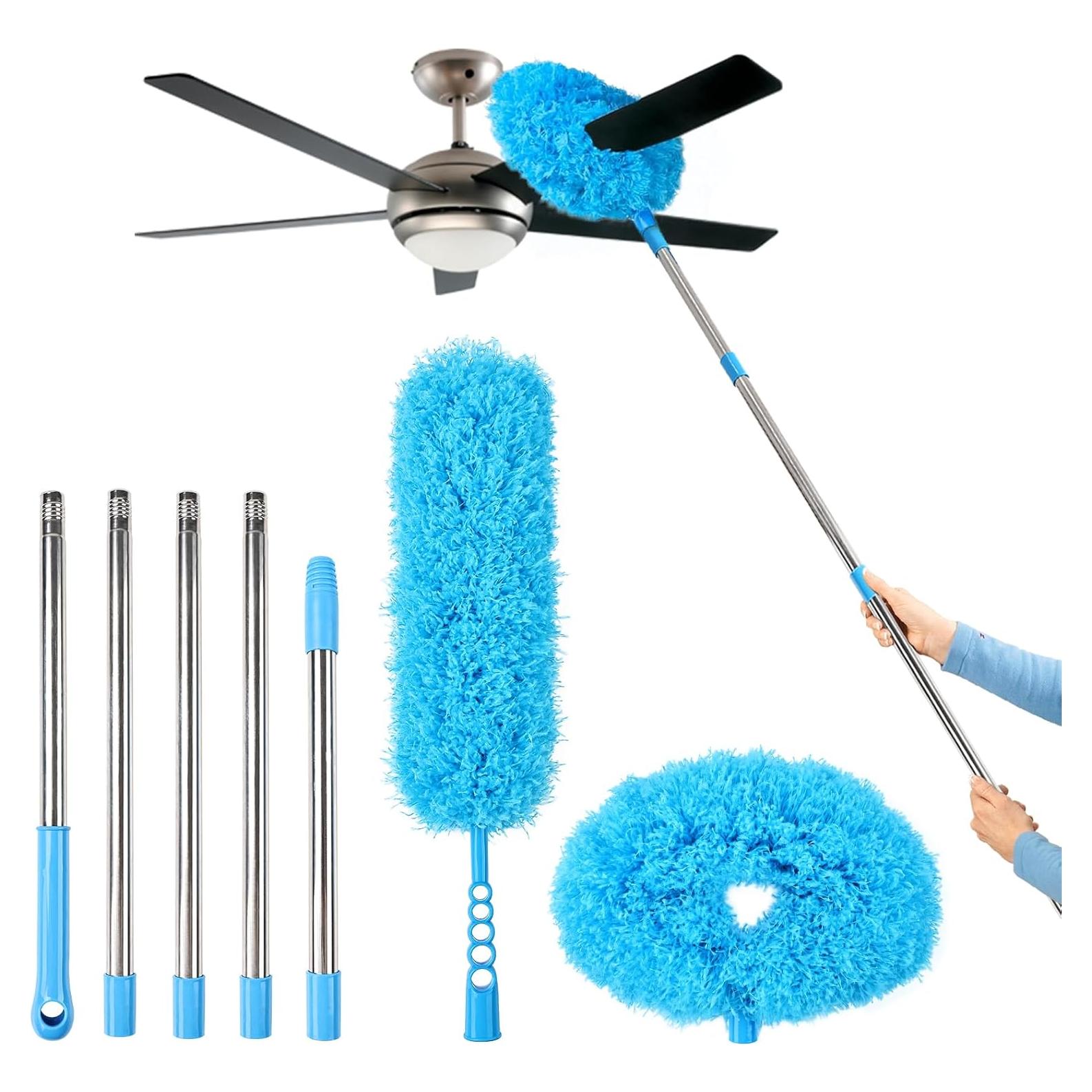 Limpiador de Ventiladores de Techo iHUFeather 30-180 cm Microfibra