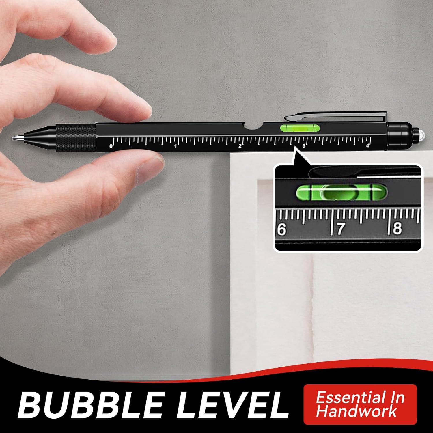 Bolígrafo Multitool 11 en 1 SYMNTEM con Luz LED