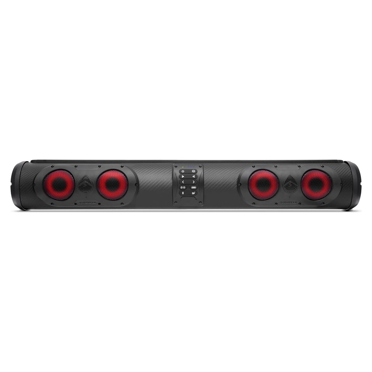 Barra de Sonido ECOXGEAR SEDS32R 500W Bluetooth Impermeable