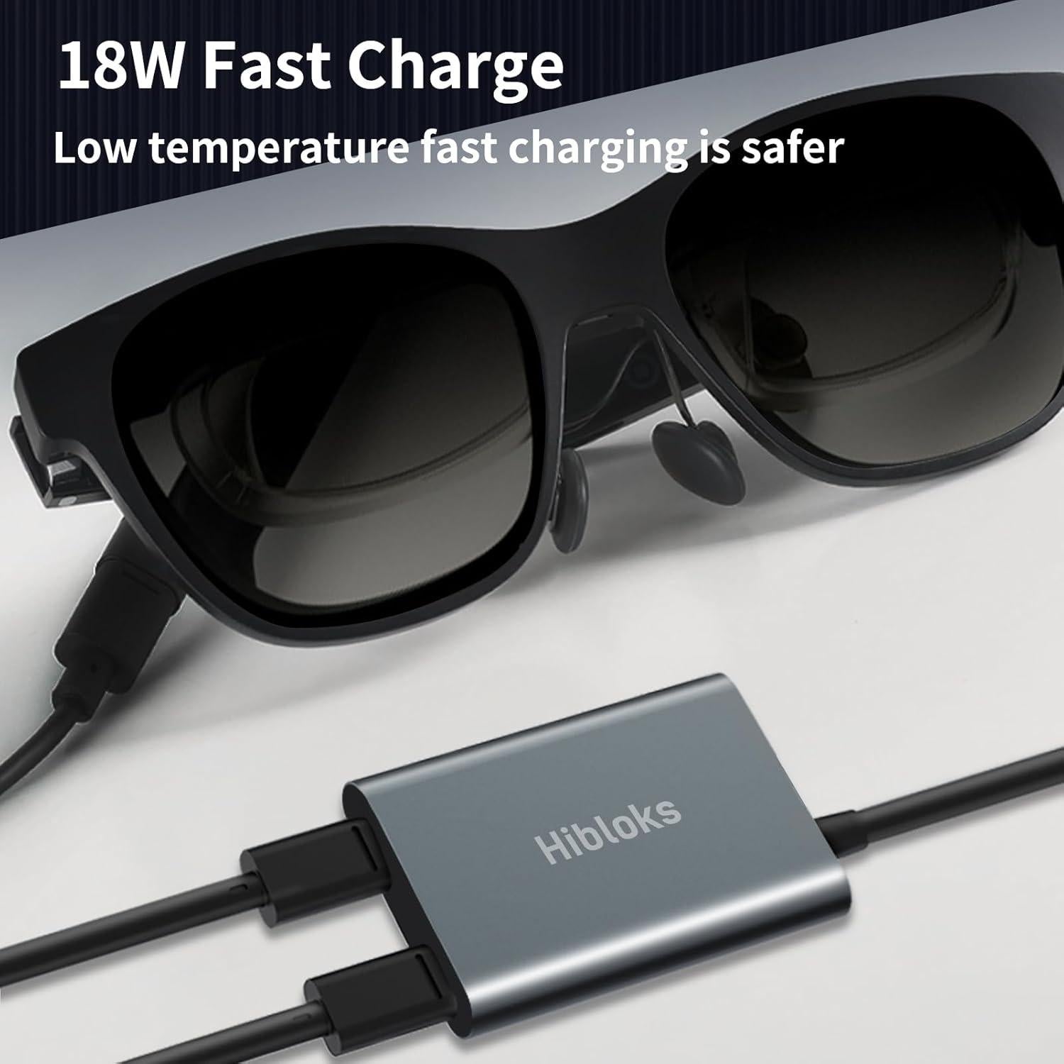 Adaptador de Carga USB-C RCstyle para Gafas AR 65W