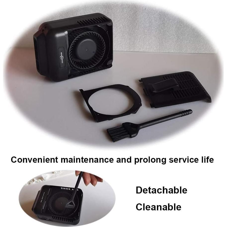 Ventilador Personal Recargable CAZOKASI 8000mAh 32h USB