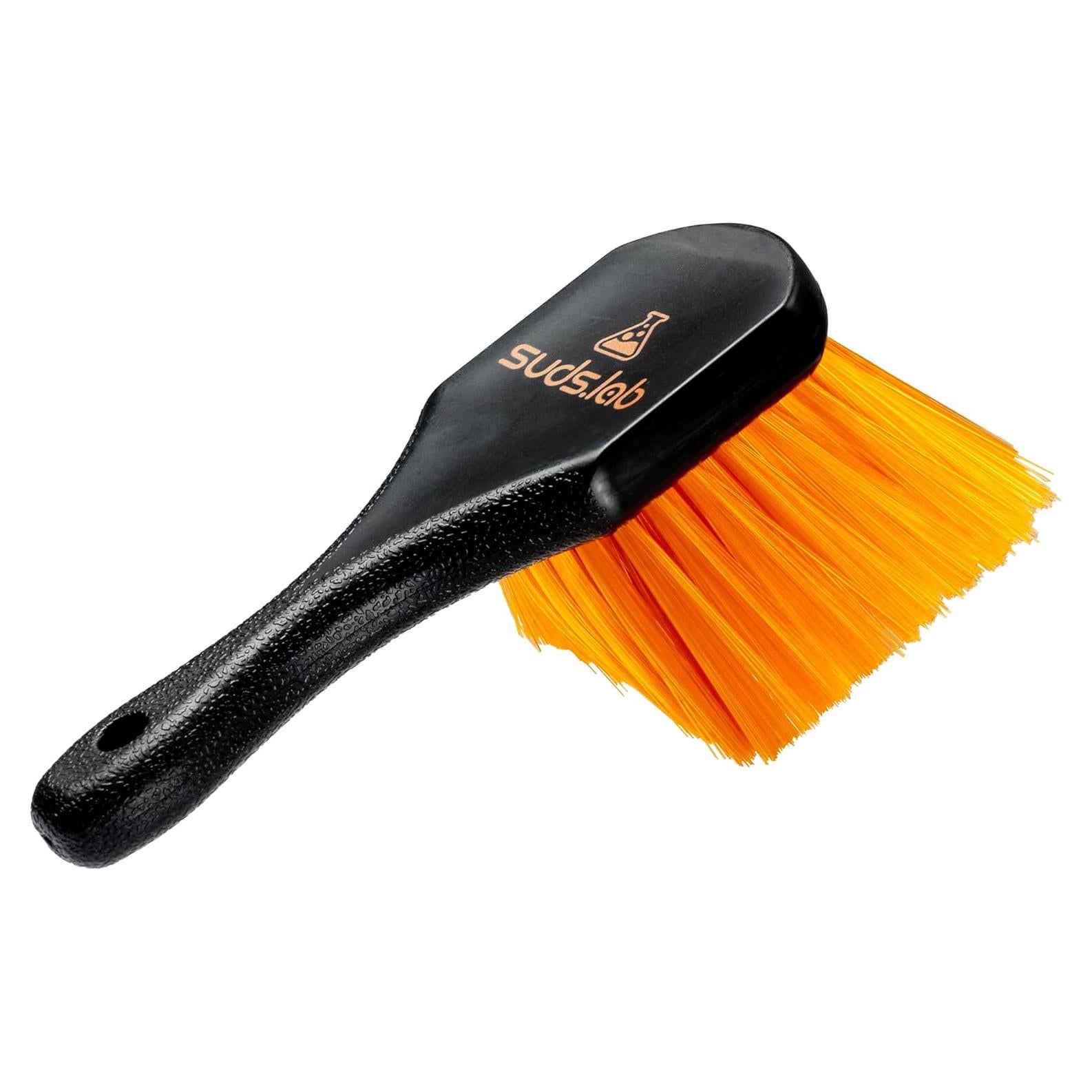 Cepillo Limpiador de Ruedas SudsLab HT - 21.6 cm, Negro