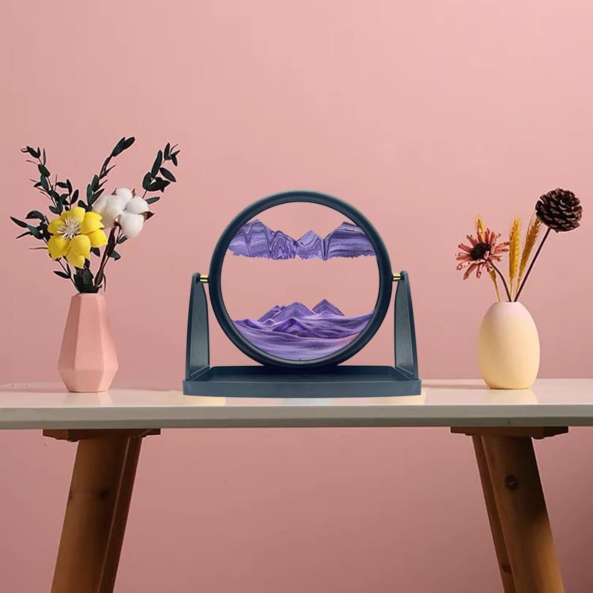 Arte de Arena Dinámico Rysnwsu 34.93 cm Verde Decoración