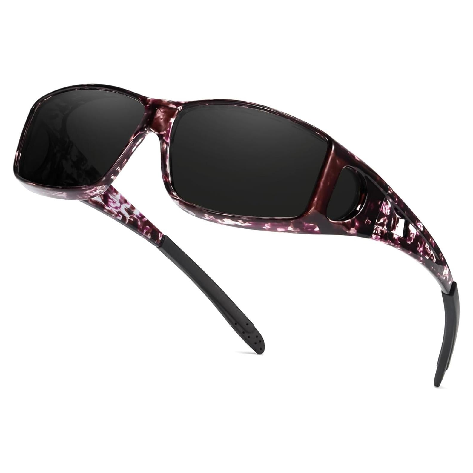 Gafas de sol polarizadas VIEWBETTER Fit Over UV400 para mujeres