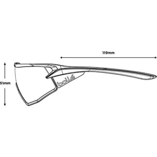 Gafas de Sol B-Rock Pro Sport Unisex Negro Mate
