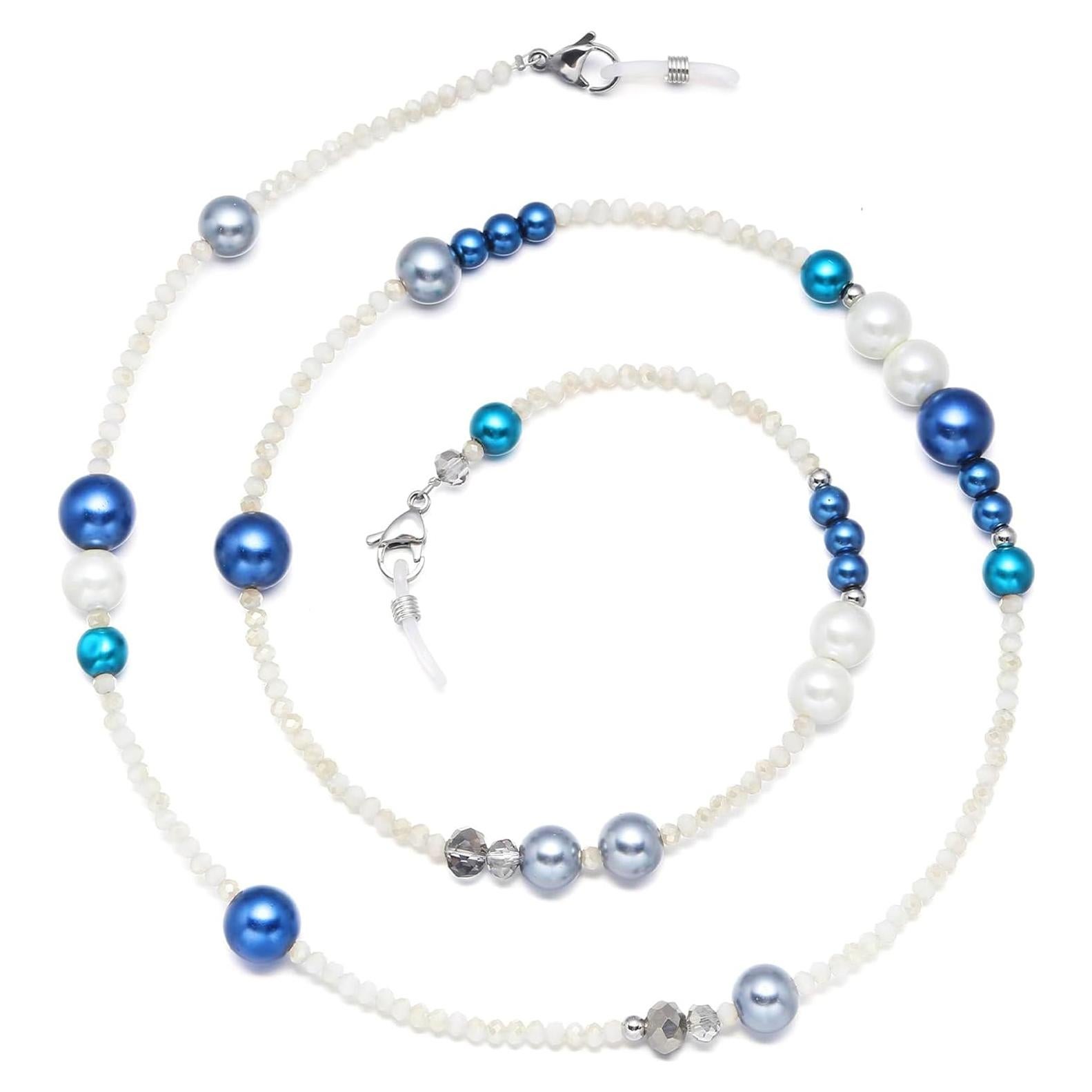 Cadena de Gafas ALIBBON Azul Soporte para Gafas de Sol