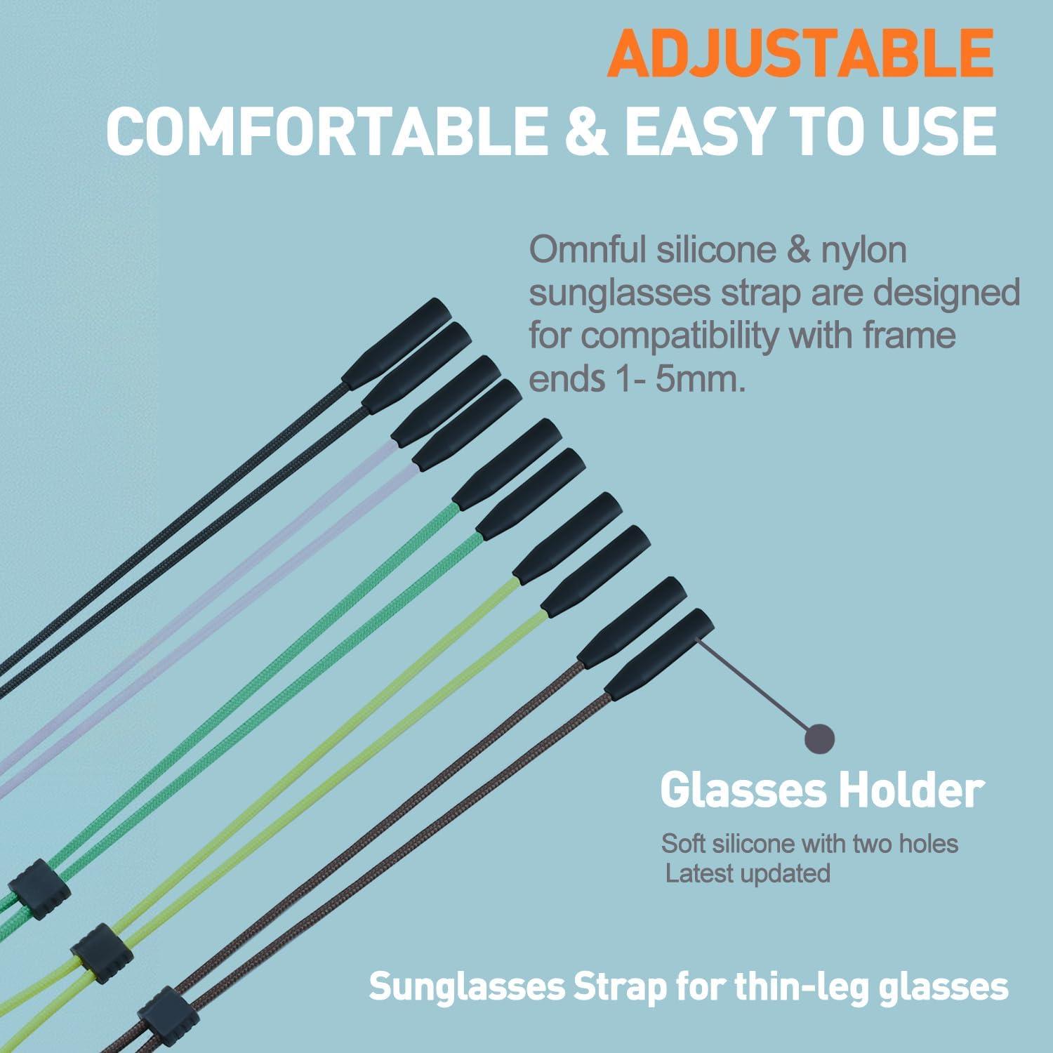 Soporte de Gafas Omnful para Monturas Delgadas - 3pcs Negro