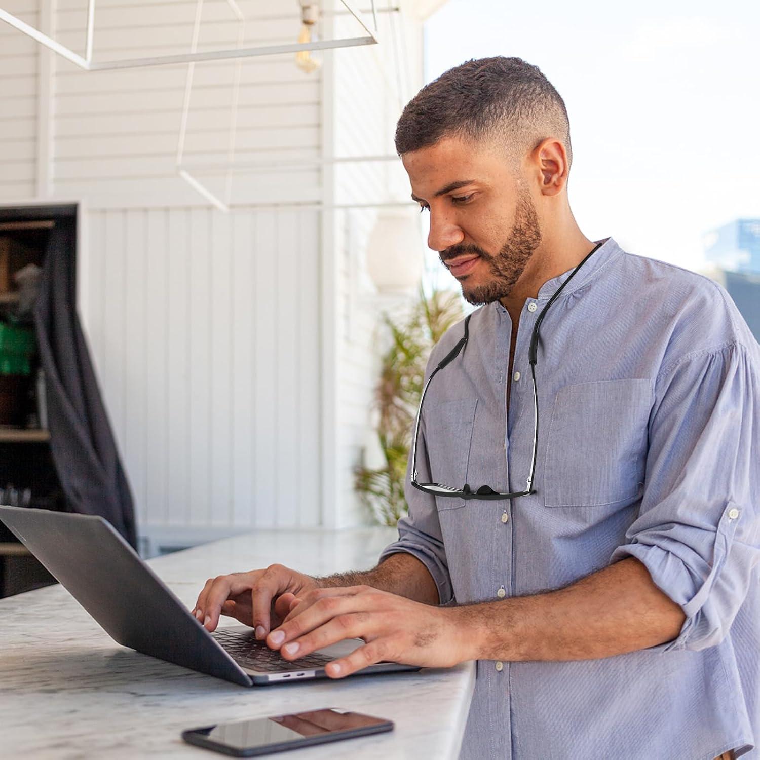 Soporte de Gafas Omnful para Monturas Delgadas - 3pcs Negro