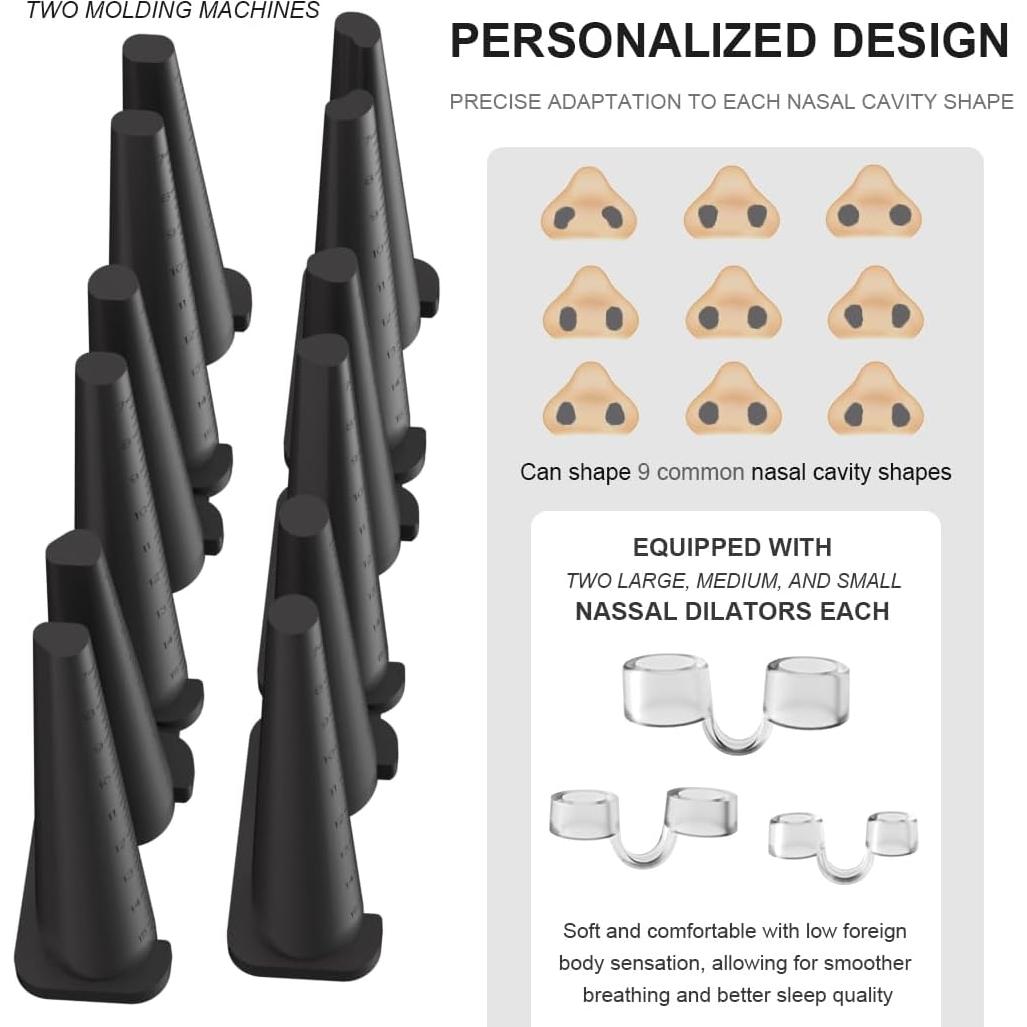 Dilatador Nasal KOHEEL Antironquido 6 Unidades Ajustables