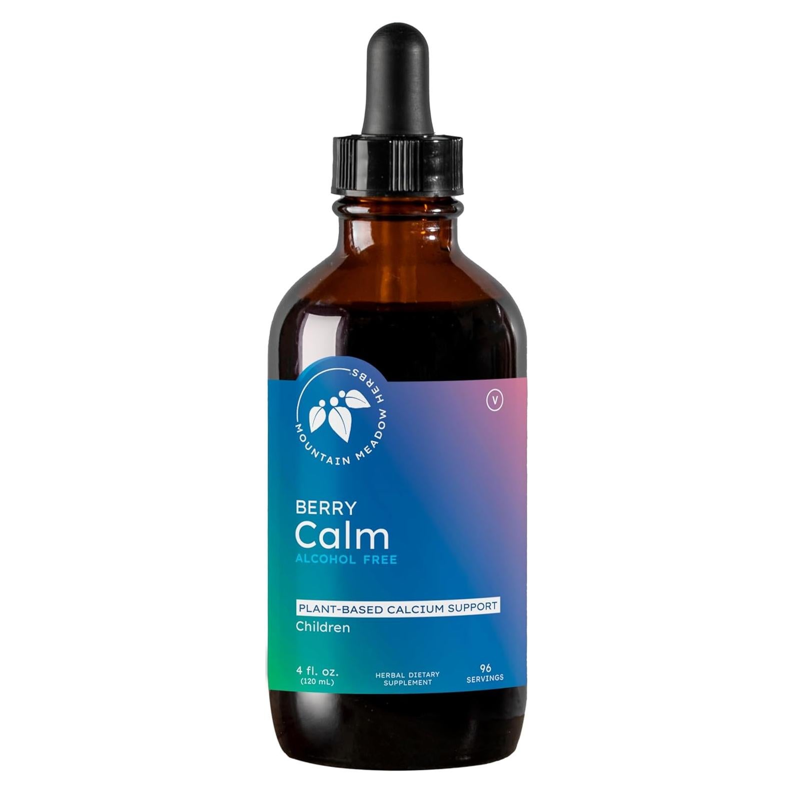 Suplemento Líquido de Calcio Herbal para Niños Mountain Meadow 118 ml