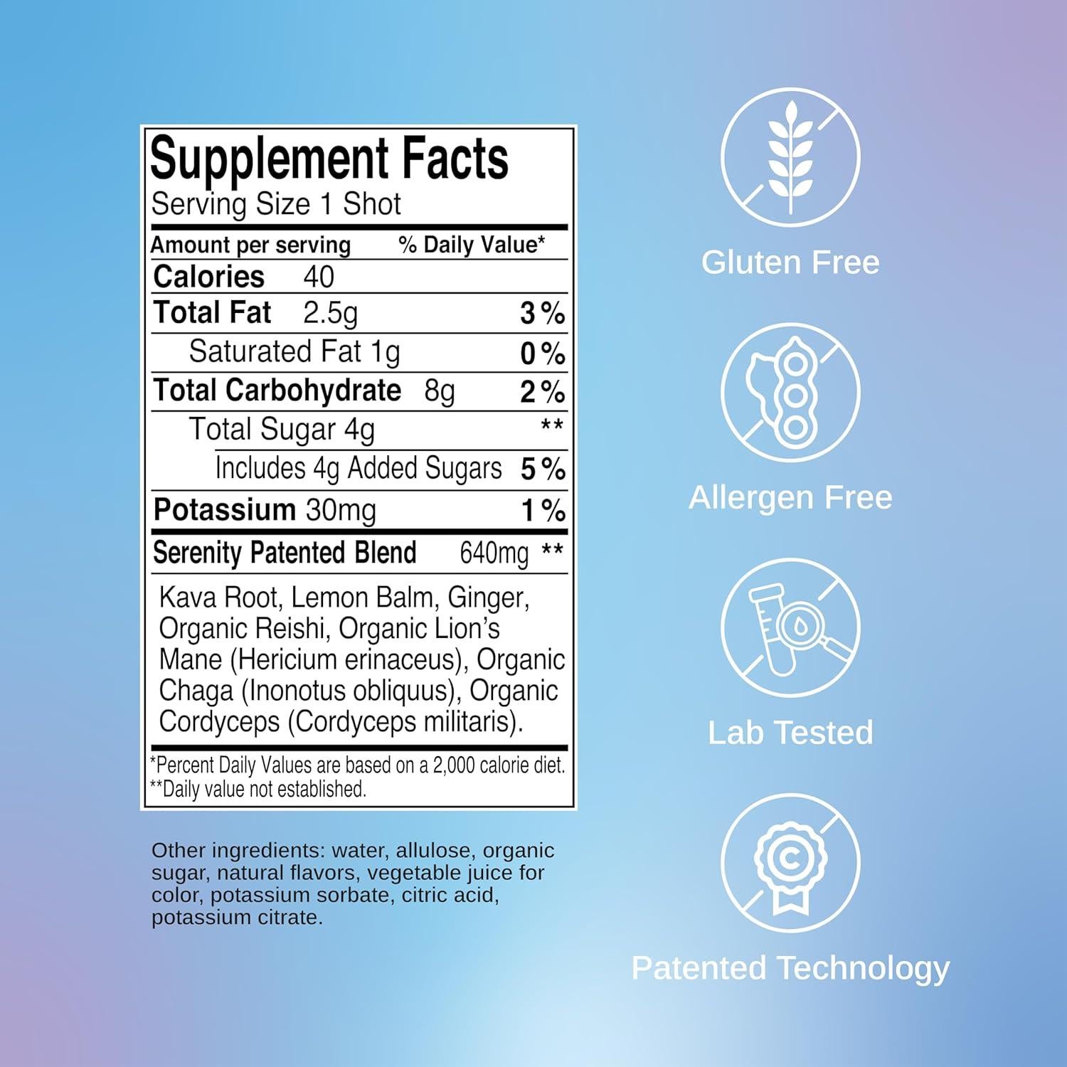 Disparos de Relajación Orgánicos SAGA - Fresa y Pepino 6-Pack