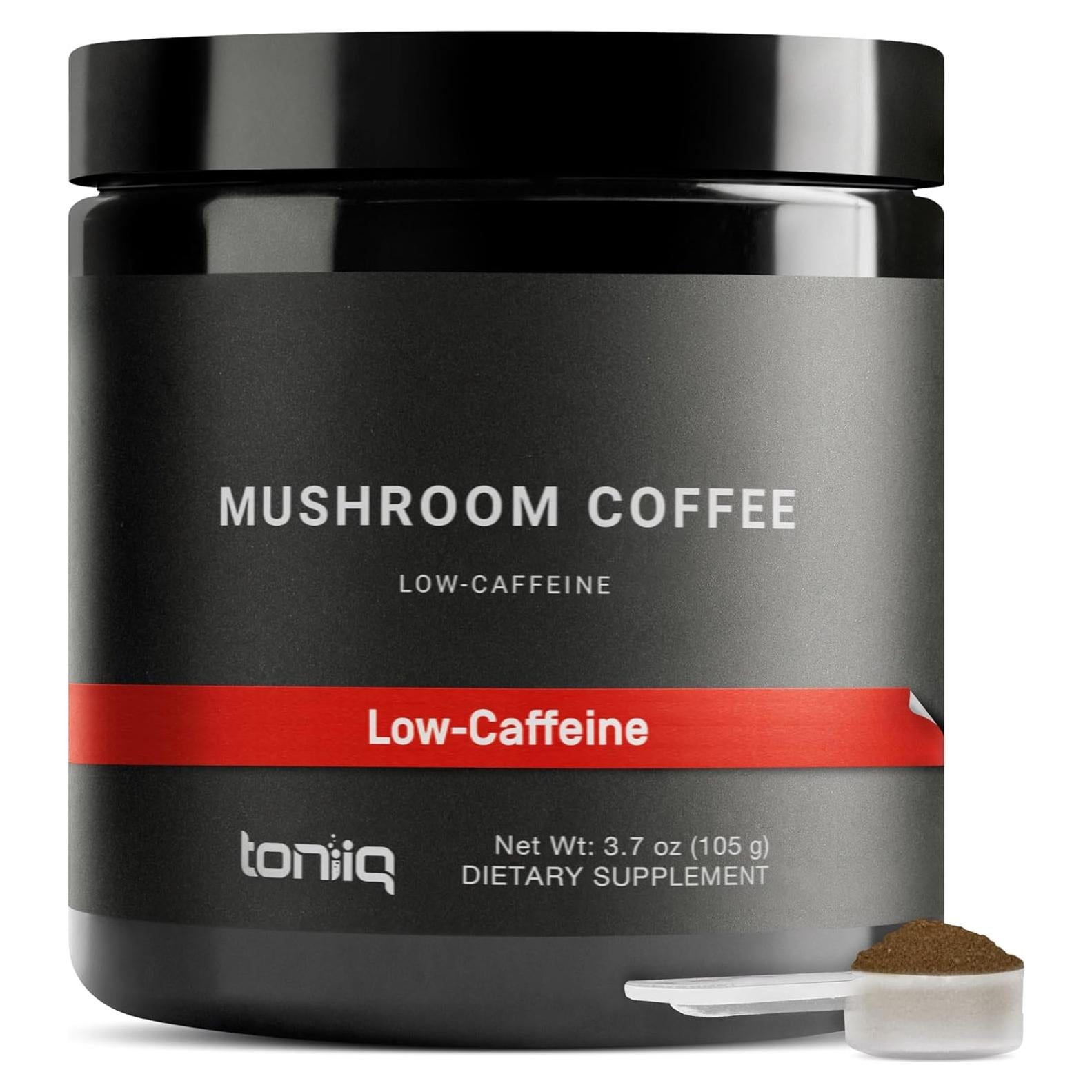 Café de Champiñones Toniiq 105 g - Bajo en Cafeína 10:1