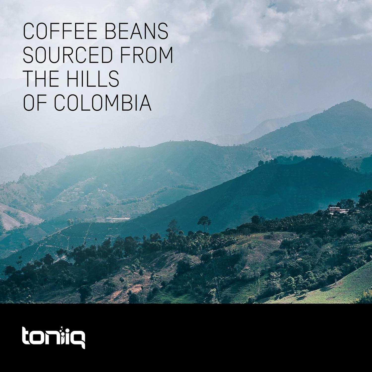 Café de Champiñones Toniiq 105 g - Bajo en Cafeína 10:1