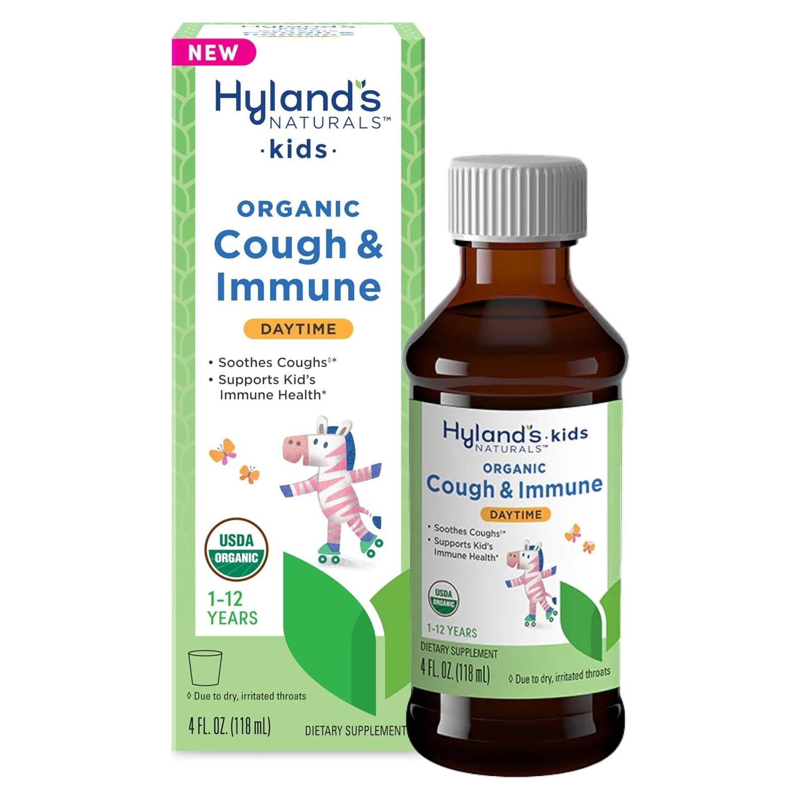 Jarabe orgánico para la tos Hyland's 118 ml niños