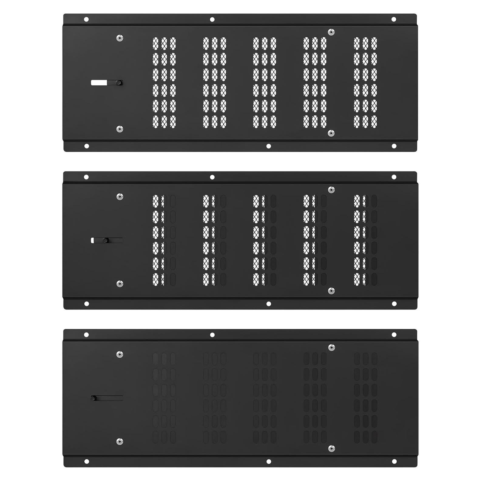 Cubierta de Ventilación de Fundacion JIANBENKJ 16x6.5" 3PCS Negra
